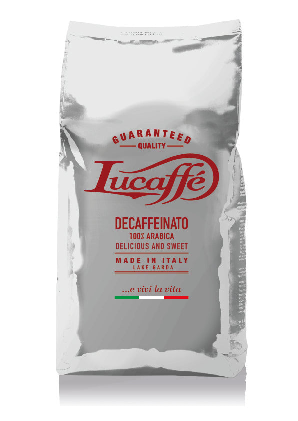 Lucaffe DECAFFEINATO ganze Kaffee Bohnen 700g Lucaffe DECAFFEINATO ganze Kaffee Bohnen 700g